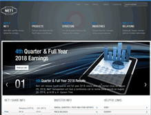 Tablet Screenshot of net1.com